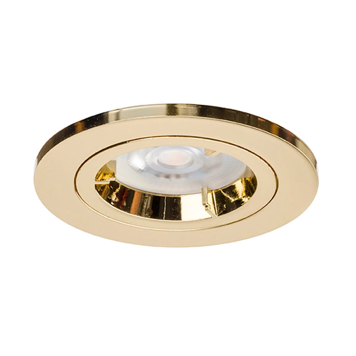 Red Arrow HP/FB Hoop Plus Downlight Die Cast GU10 Fixed Brass