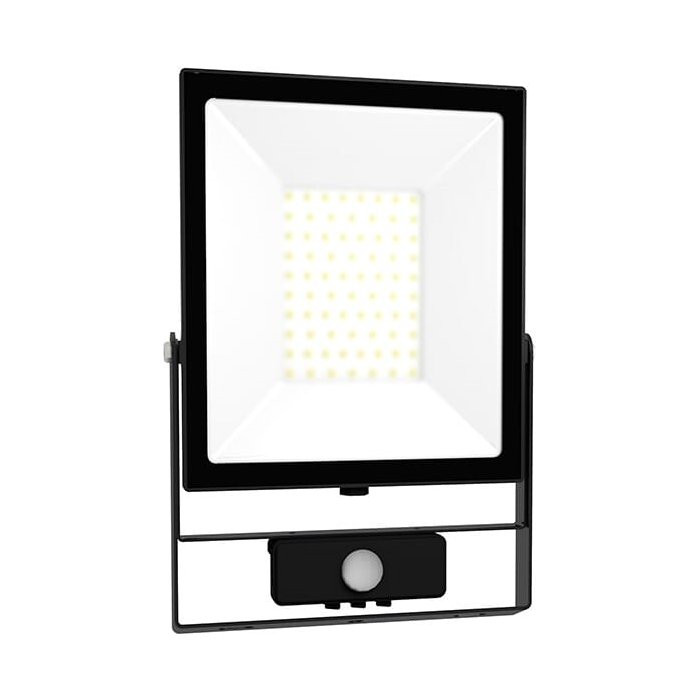 Bell Lighting 10715 Skyline Vista 50W LED Floodlight with PIR - 2700K