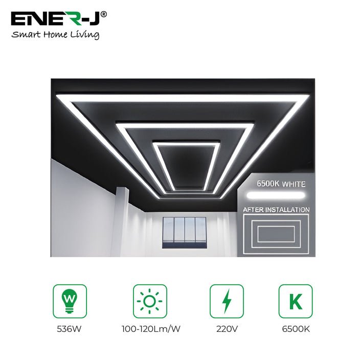 ENER-J T316 750W Designer Ceiling Lights with 2 Inner Frame and border