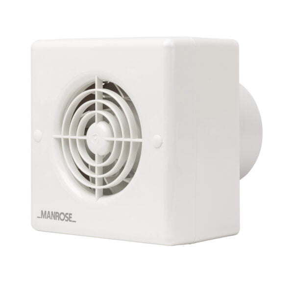 Manrose CF100T Centrifugal Bathroom Fan Timer 100mm