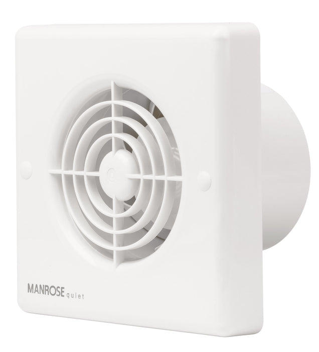 Manrose QF100T Quiet Fan Timer 100mm