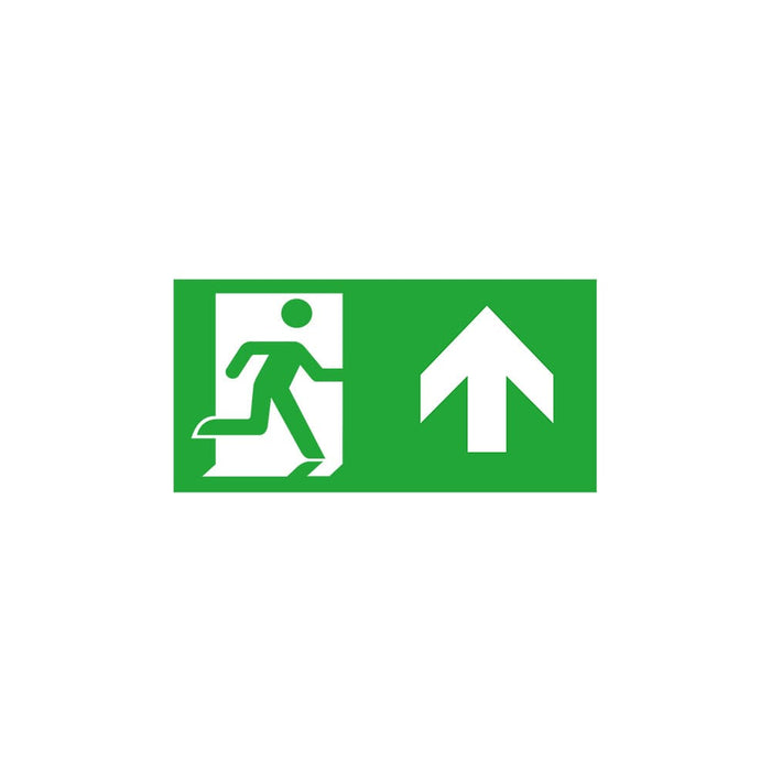 Bell 09086 Spectrum Emergency Hinged Exit Sign UP