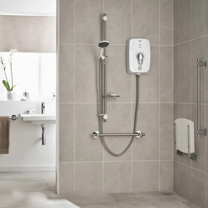 Triton Showers TEOMND81 Omnicare Design Thermostatic Shower With Extended Kit