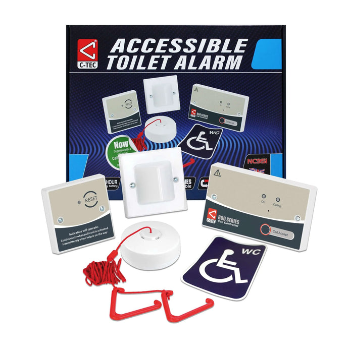 C-TEC NC951 Accessible Disabled Persons Toilet Alarm Kit