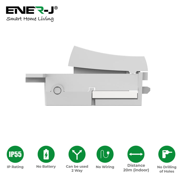 ENER-J WS1073 Wireless Grid Switch 1-Gang White Body