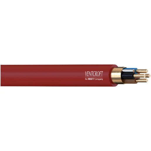 Ventcroft VNP-415ERD VNP NOBURN 1.5mm² Red Fire Performance Soft Skin Enhanced Cable 4-Core