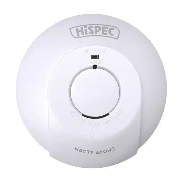 Hispec HSSA/PE/RF10 Radio Frequency Mains Smoke Detector with 10yr Rechargeable Lithium Battery Backup