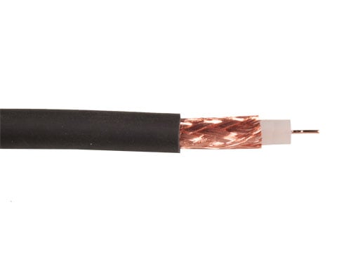 Securi-Flex RG59 Coaxial Cable Black 100M