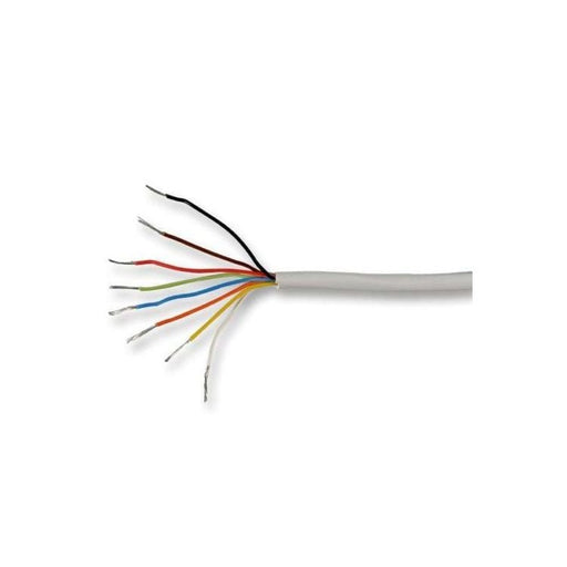 Securi-Flex 8 Core Alarm Cable White 100M