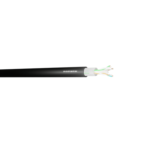 Securi Flex SFX/C5-UTP-SWA-PE-BLK-1 Data Cable Category 5e 4 Pairs UTP SWA PE