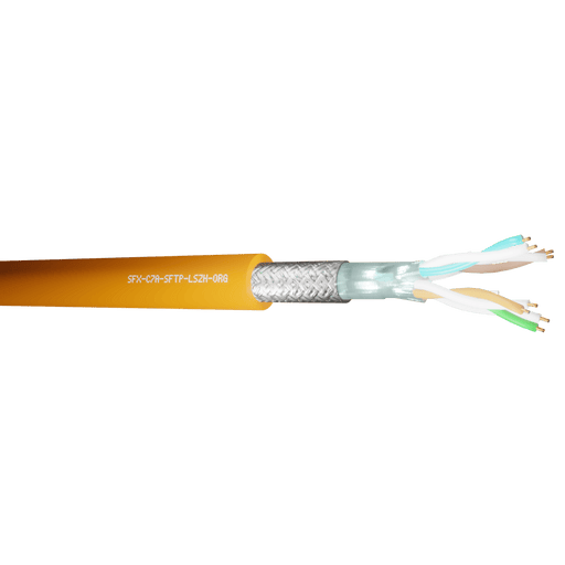 Securi-Flex SFX/C7A-S-FTP-LSZH-ORG-1 Data Cable 7A - Orange per metre