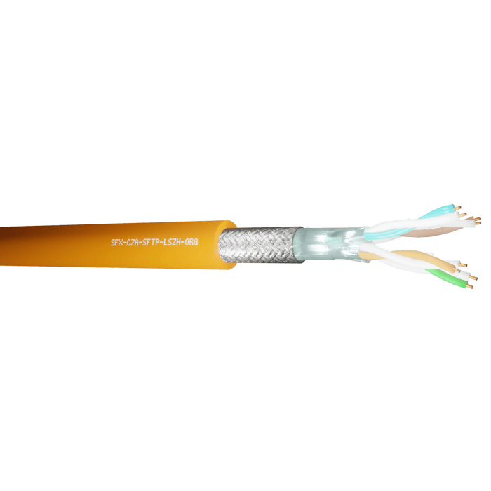 Securi-Flex SFX/C7A-S-FTP-LSZH-ORG-1 Data Cable 7A - Orange per metre