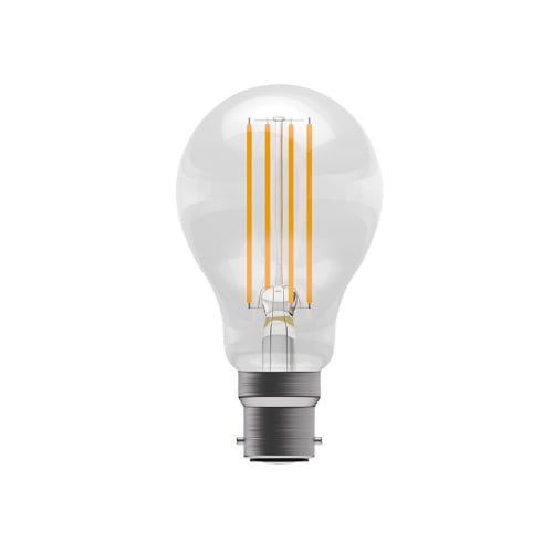 Bell Lighting 05302 6W LED Filament Clear GLS Dimmable - BC, 2700K(NOW 60764)