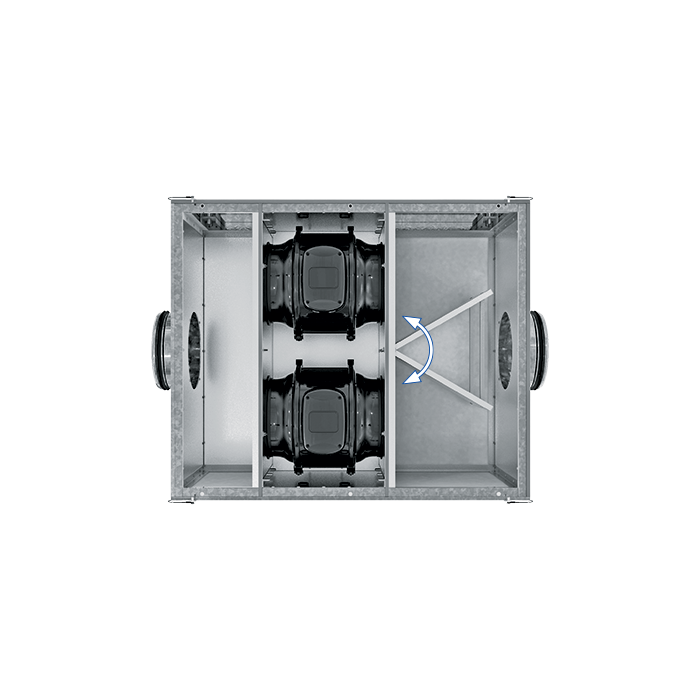 Blauberg TWINBOX-EC-315 In Line Extractor Fan with EC Motor - 315mm