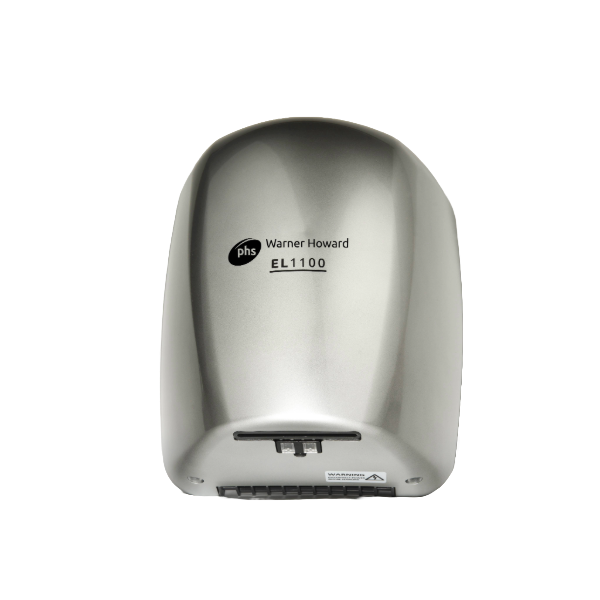 Phs Warner Howard EL1100N - 091228PR - Nickel Hand Dryer