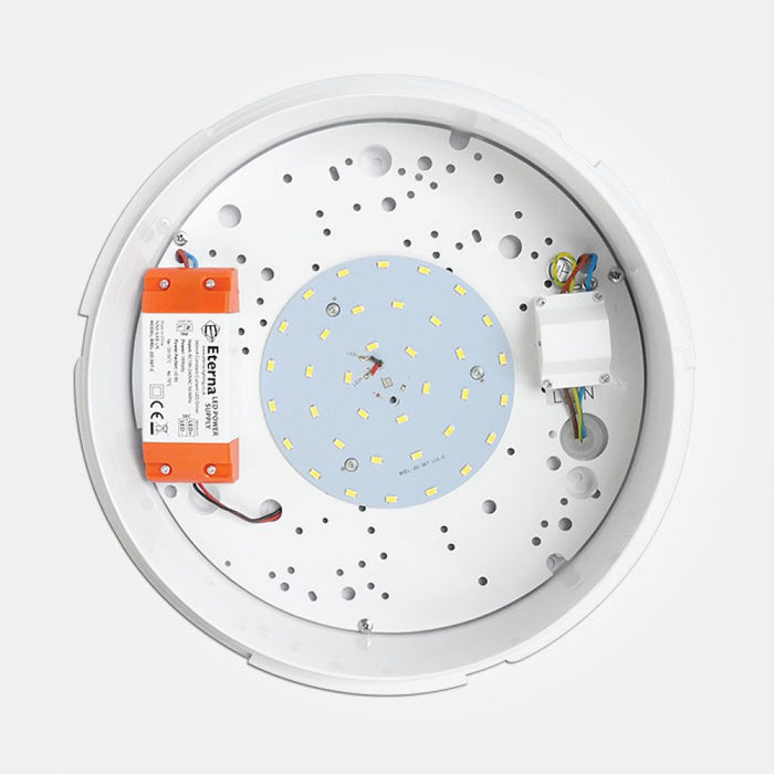 Eterna CFLEDWHSC 17W LED Bulkhead