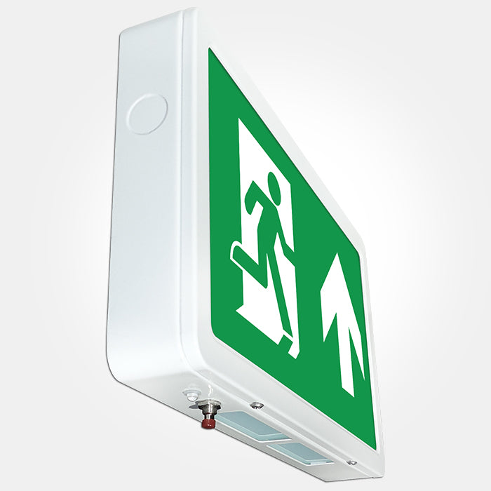 Eterna VECOEXIT3M Emergency LED Exit Box with ISO 7010 Up Legend