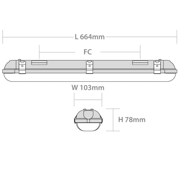 Red Arrow WGS220Y-E Weatherguard Site Emergnecy 600mm