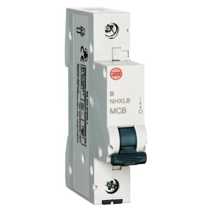 Wylex NHXLB06 6A 6KA Single Pole Miniature MCB Type B